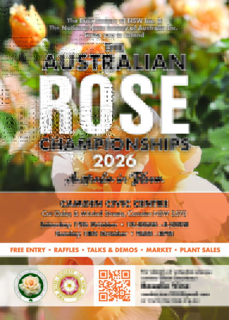 Events australian rose championships flyer 2026